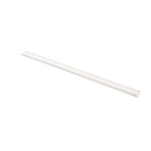 Extrusion, 11/16 X 3/8 Half Round White Uhmwp Ep